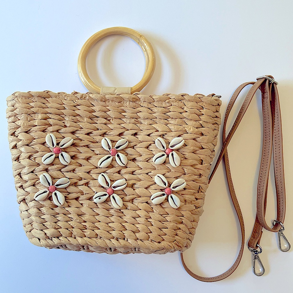 NWOT Collection 18 Straw Bag